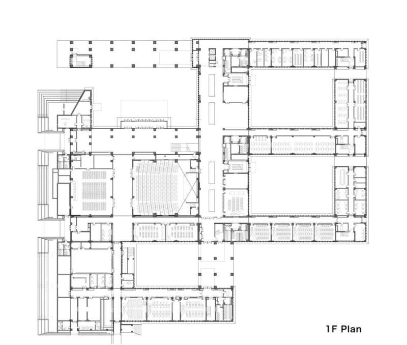 教学区东立面图,天津市第四中学新校区，四策略设计‘教育综合体’校园 / TAUPD天津规划院+RSAA