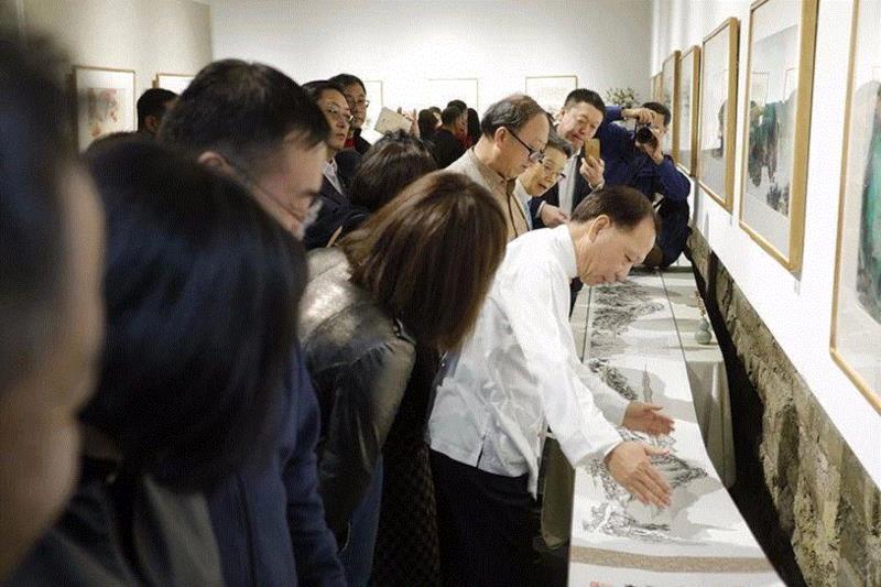 ［故土·乡愁］章金生作品展在艺术粮仓隆重开幕 | 亚洲艺术·现场,章金生,粮仓,故土,乡愁,亚洲,女士,杨力舟,富春山居图,October,中国美术馆