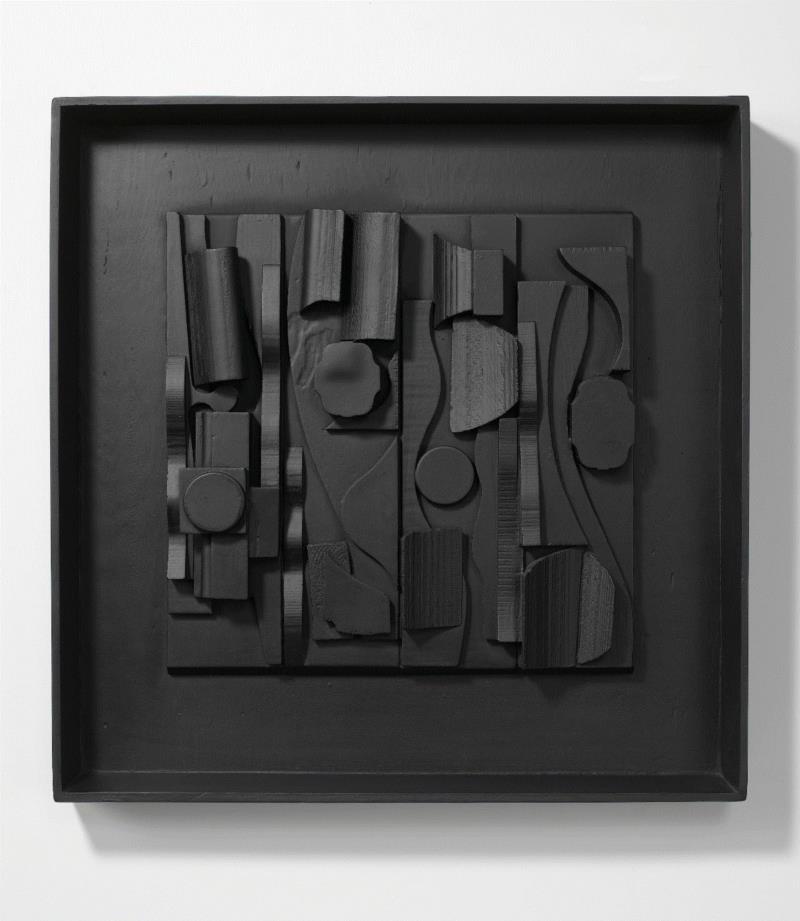 Louise Nevelson 路易斯 内维尔森, Symphony 3, 1974. P