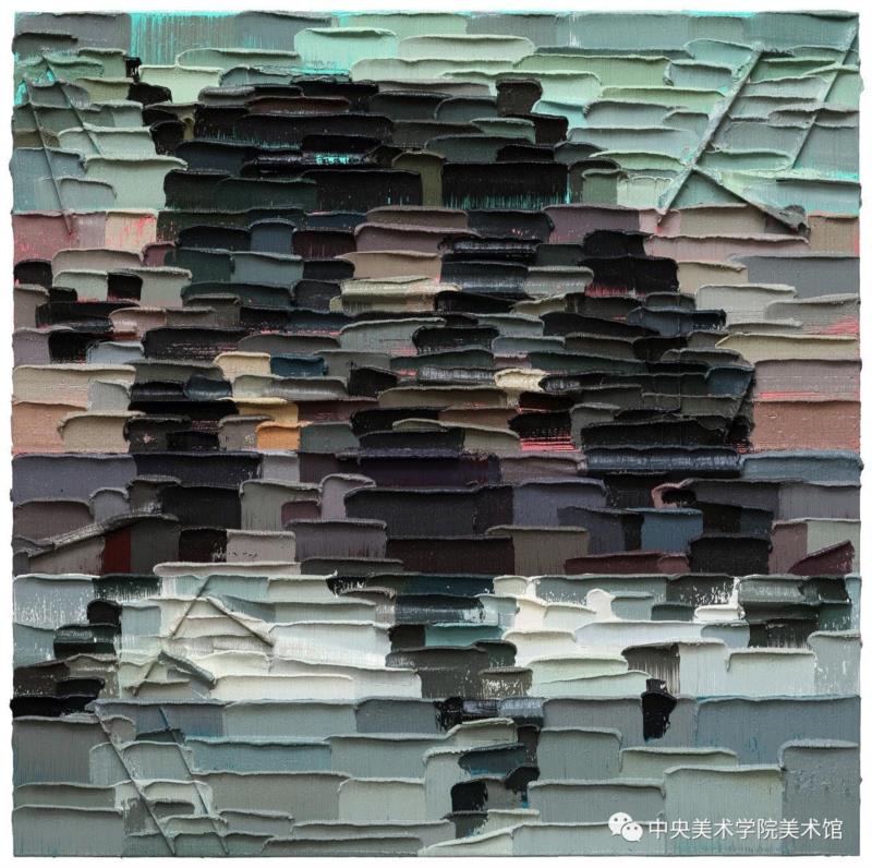 野猪 李松松 210×210cm 木板油画 2018,“师严道尊——中央美术学院油画系第三工作室教学研究展”即将开幕 | CAFAM展览预告,中央美术学院油画系第三工作室,研究展,CAFAM,预告,油画,中央美术学院美术馆,工作室,董希文,詹建俊,谢东明