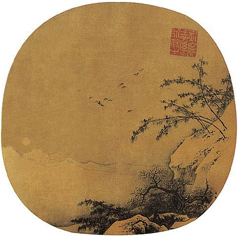 《寒香诗思图》&nbsp;宋·马远,100首宋词，100幅宋画，简直绝配,宋词,苏轼,辛弃疾,李清照,鹧鸪天,马远,卜算子,欧阳修,陆游,柳永