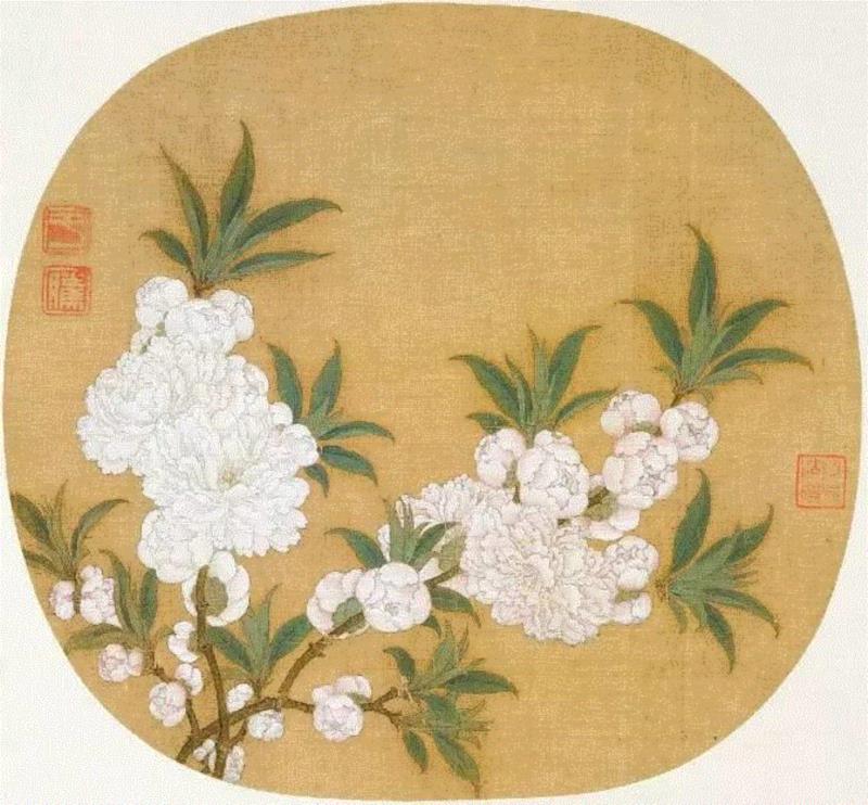 《碧桃图》,100首宋词，100幅宋画，简直绝配,宋词,苏轼,辛弃疾,李清照,鹧鸪天,马远,卜算子,欧阳修,陆游,柳永