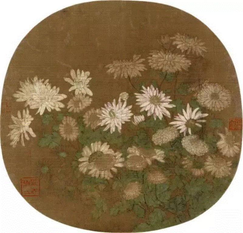 《从菊图》,100首宋词，100幅宋画，简直绝配,宋词,苏轼,辛弃疾,李清照,鹧鸪天,马远,卜算子,欧阳修,陆游,柳永