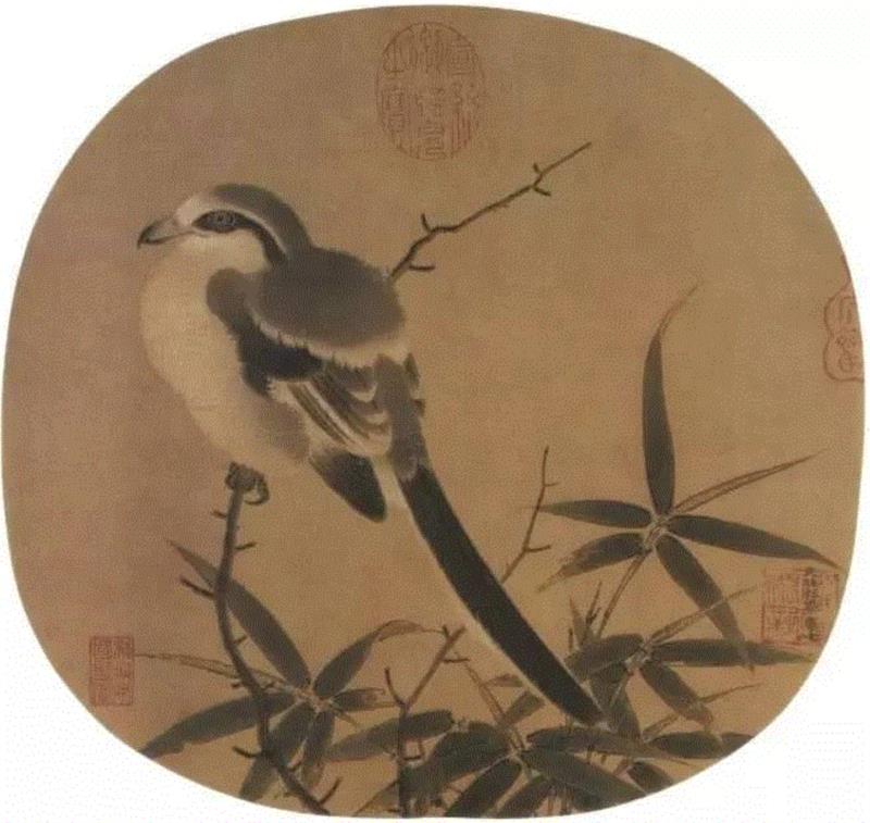 《竹鸠图》,100首宋词，100幅宋画，简直绝配,宋词,苏轼,辛弃疾,李清照,鹧鸪天,马远,卜算子,欧阳修,陆游,柳永