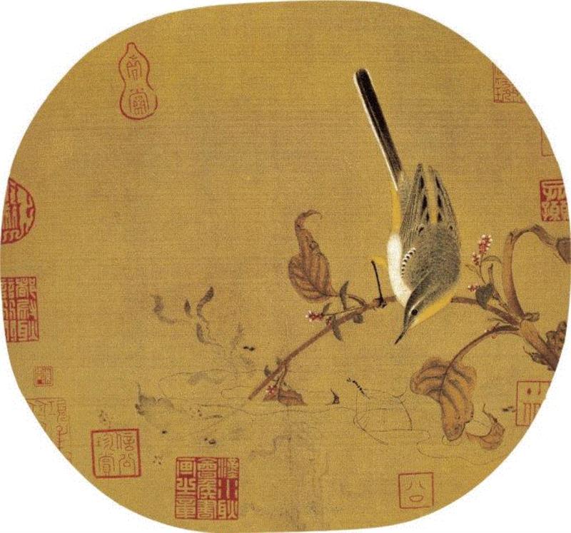 《红蓼水禽图》,100首宋词，100幅宋画，简直绝配,宋词,苏轼,辛弃疾,李清照,鹧鸪天,马远,卜算子,欧阳修,陆游,柳永