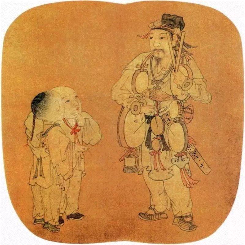 《杂技戏孩图》,100首宋词，100幅宋画，简直绝配,宋词,苏轼,辛弃疾,李清照,鹧鸪天,马远,卜算子,欧阳修,陆游,柳永