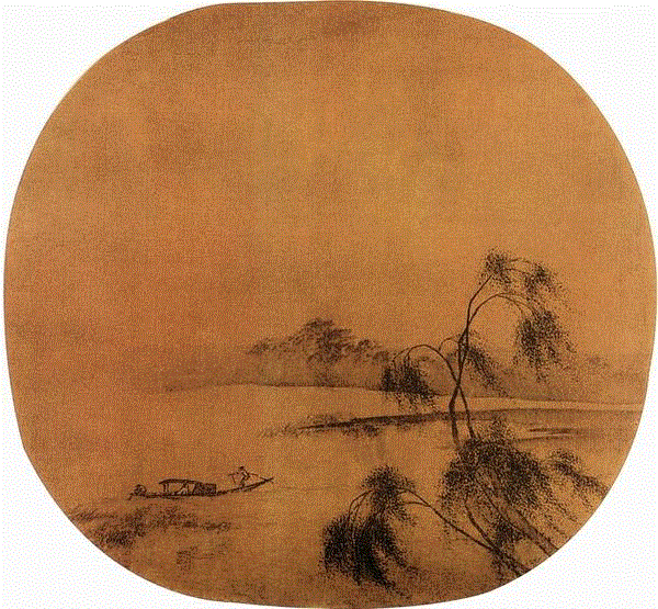 《柳汀放棹图》&nbsp;,100首宋词，100幅宋画，简直绝配,宋词,苏轼,辛弃疾,李清照,鹧鸪天,马远,卜算子,欧阳修,陆游,柳永