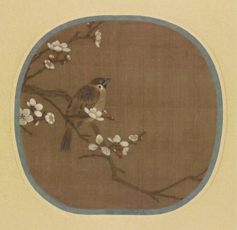 赵佶 《梅雀图》,100首宋词，100幅宋画，简直绝配,宋词,苏轼,辛弃疾,李清照,鹧鸪天,马远,卜算子,欧阳修,陆游,柳永