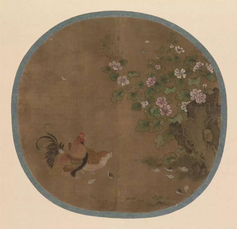 毛益 《鸡图》,100首宋词，100幅宋画，简直绝配,宋词,苏轼,辛弃疾,李清照,鹧鸪天,马远,卜算子,欧阳修,陆游,柳永