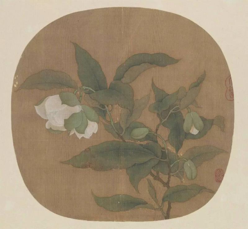 《夜合花图》,100首宋词，100幅宋画，简直绝配,宋词,苏轼,辛弃疾,李清照,鹧鸪天,马远,卜算子,欧阳修,陆游,柳永
