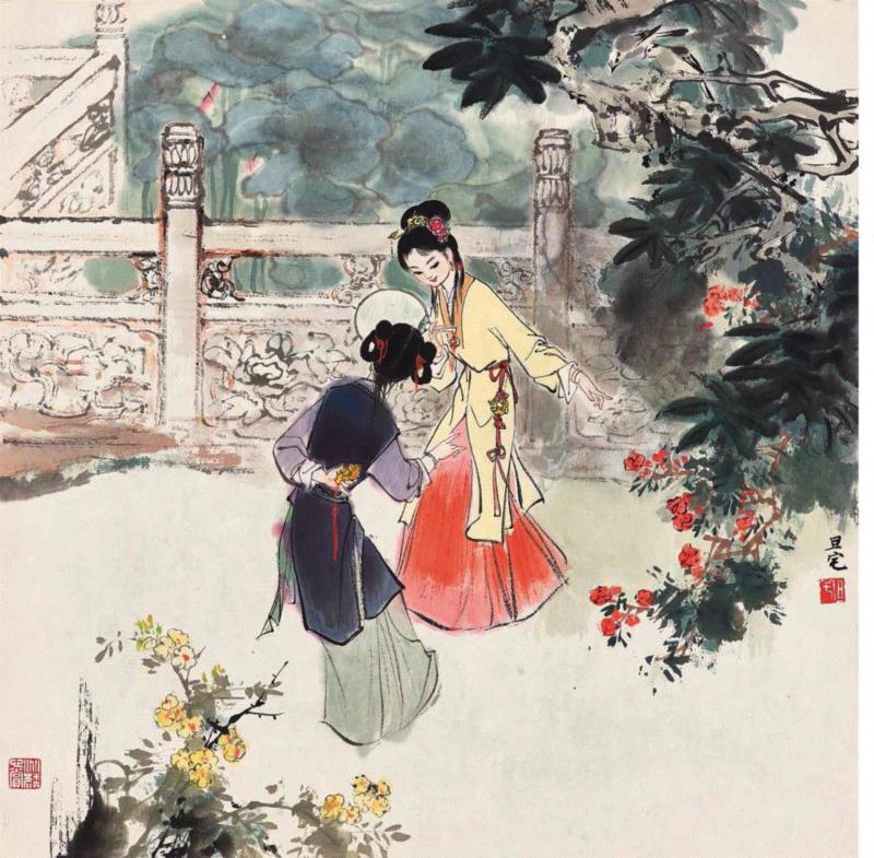 展览丨妙墨幽筌——真如精舍藏画,精舍,设色纸本,谢稚柳,藏家,左右,名家,刘旦宅,关良,纸本,镜心