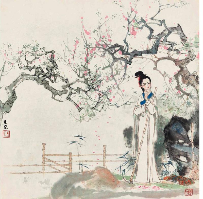 展览丨妙墨幽筌——真如精舍藏画,精舍,设色纸本,谢稚柳,藏家,左右,名家,刘旦宅,关良,纸本,镜心