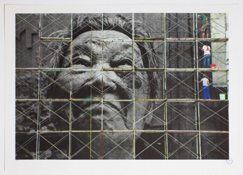 JR，城市皱纹，上海 Shi Li行动，中国 The Wrinkles of the City,Ac