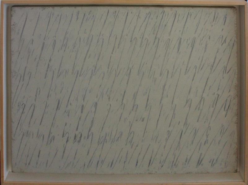朴栖甫 Park Seo-Bo, 描法 Ecriture No. 6-79-81, 麻布上