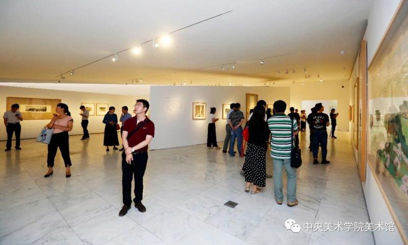 展览现场,一种文化视角的追溯与解读 | 20世纪50、60年代“新国画运动”研究展,研究展,国画,民族,西洋,绘画,中央美术学院美术馆,现实主义,美学,传统主义,水墨