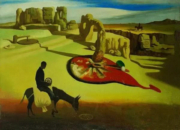 作品《轮子》, 1985,漂洋过海中国人 | 杨迎生——不改初心，伦敦街头青年画家的蜕变,杨迎,伦敦,青年,初心,杨迎生,英国,油画,华人,滨滨,当年
