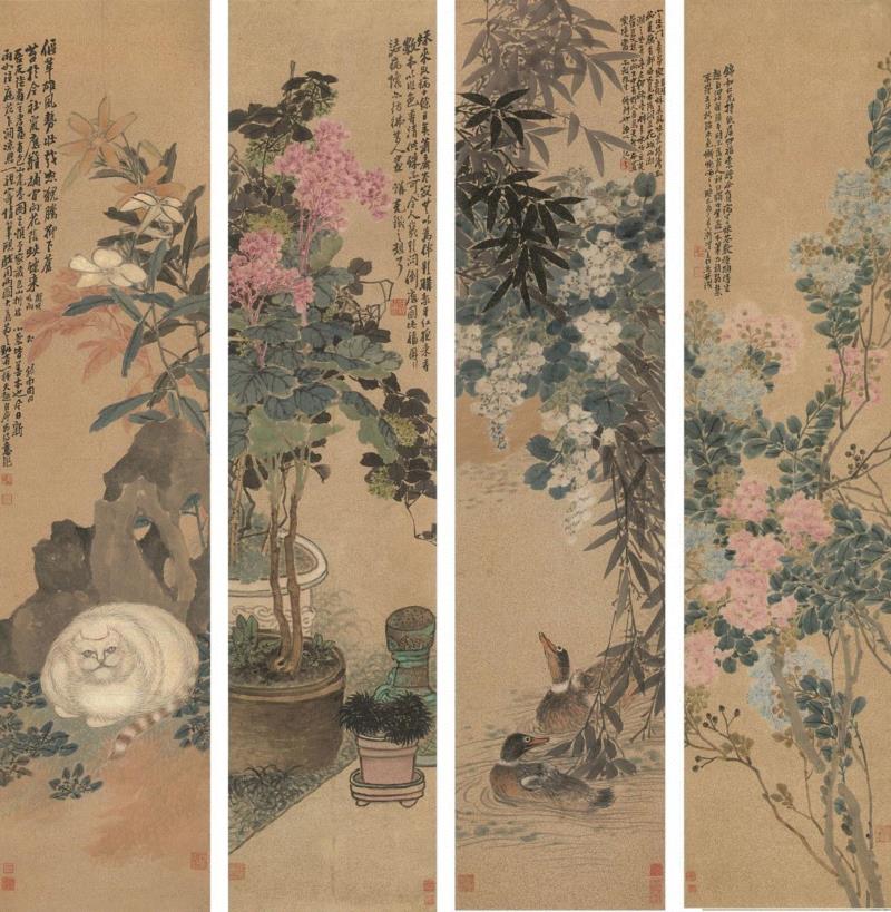 曹氏「默斋」藏近现代名家画 │ 香港蘇富比中国书画拍卖,书画,曹氏,默斋,近现代,名家,香港,蘇富比,任熊,湖社,周闲