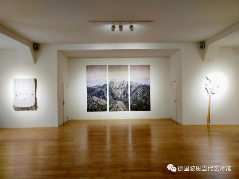 德国波恩当代艺术馆展览现场,共振-中国青年旅德艺术家在德国波恩当代艺术馆展出,中国青年旅德艺术家,波恩,艺术馆,任戎,青年,装置,迪特,教授,张强,荣特