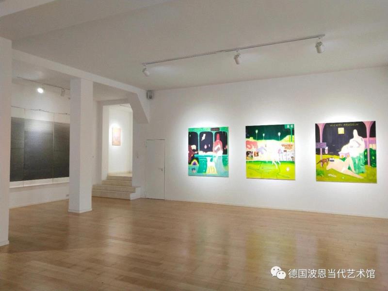 德国波恩当代艺术馆展览现场,共振-中国青年旅德艺术家在德国波恩当代艺术馆展出,中国青年旅德艺术家,波恩,艺术馆,任戎,青年,装置,迪特,教授,张强,荣特