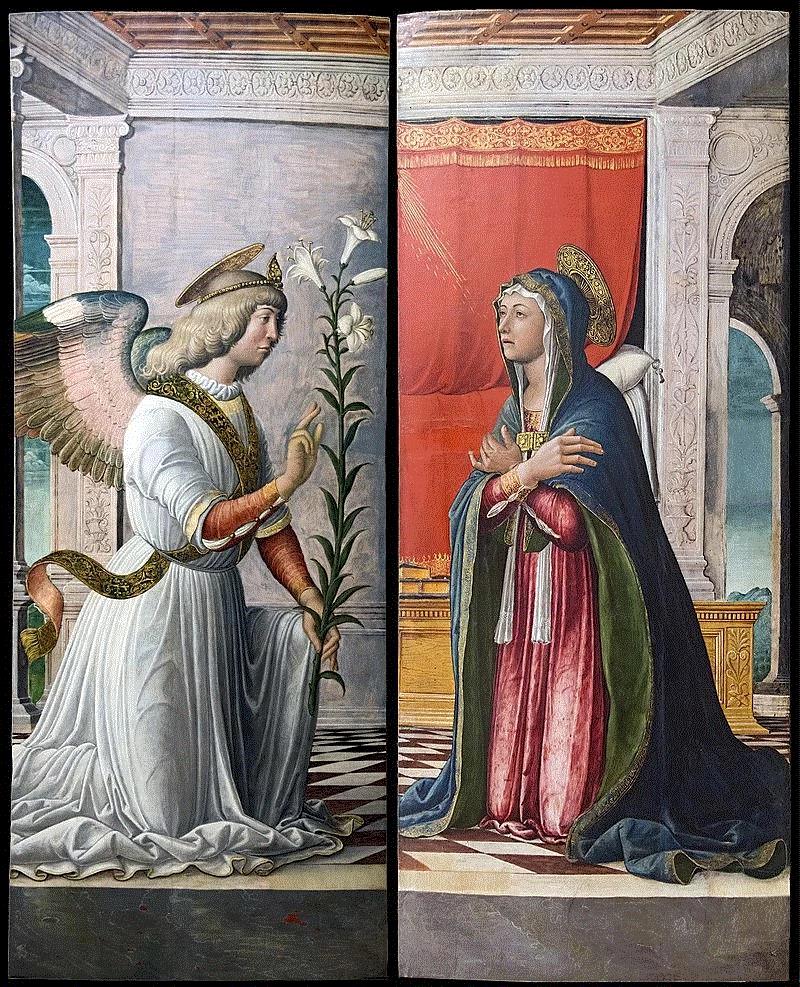 Jacopo da Montagnana&nbsp;/ The Archangel Gabriel 
