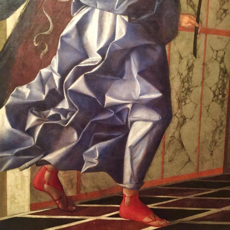 Credit: 摄于威尼斯美术学院美术馆,荐书 | 文艺复兴的秘密，都藏在圣母受孕的瞬间里,圣母,文艺复兴,荐书,秘密,瞬间,天使,圣母领报,安杰利科,画中,手势