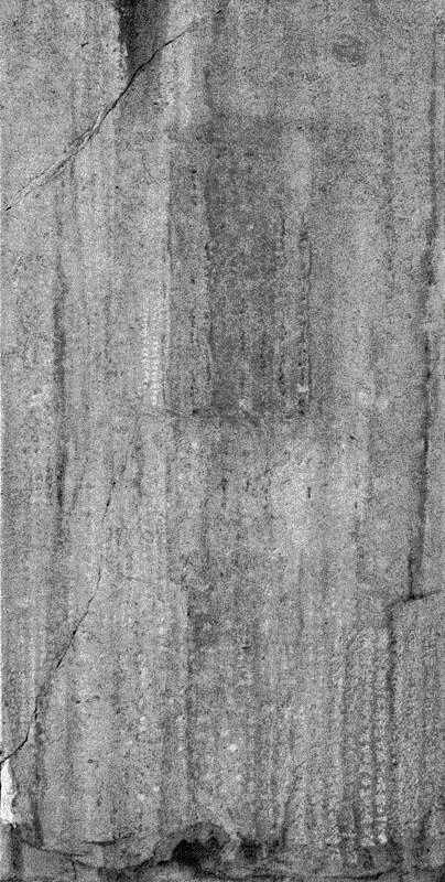 &nbsp;《无字碑》，2007，摄影墨本、仿宣棉纸，416 x 210 cm,展讯｜心师目：秋麦艺术展,秋麦,展讯,心师目,艺术展,墨本,Seas,博物馆,皮纸,山海图,the