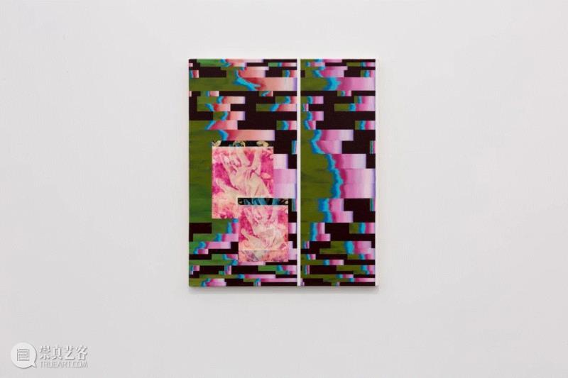 《火滚（喘息）》，2018，展览现场图,【长征空间正在展出】“张月薇：境码”,张月薇,长征空间,现场图,视频,互联网,美学,符号,绘画,科技,法则