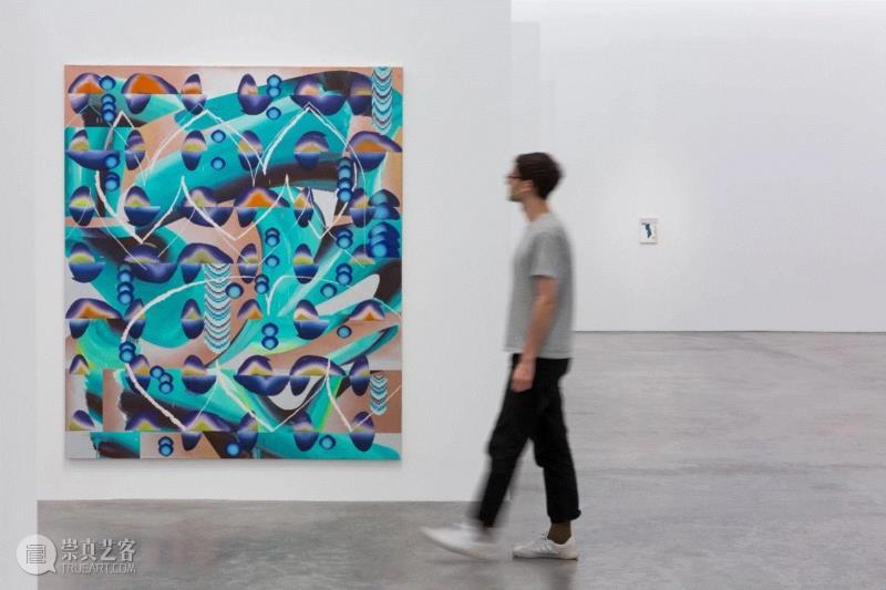 《制图者的梦》，2018，展览现场图,【长征空间正在展出】“张月薇：境码”,张月薇,长征空间,现场图,视频,互联网,美学,符号,绘画,科技,法则