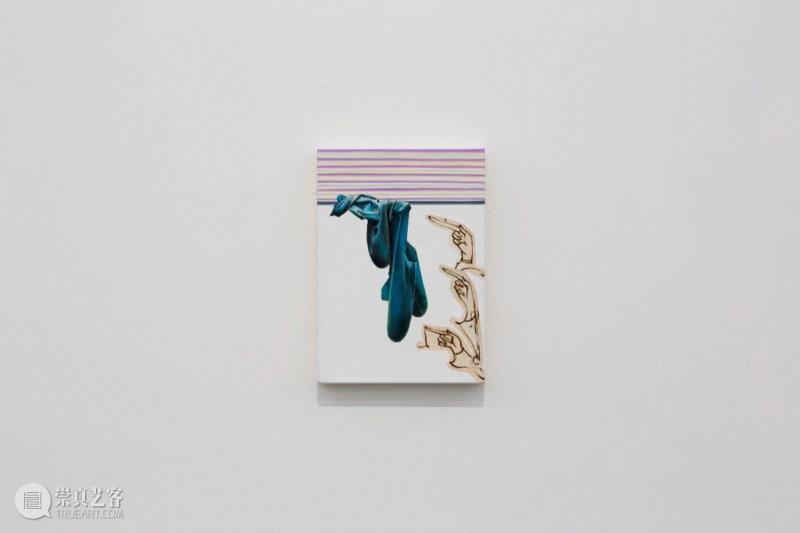 《三个手指札记》，2017，展览现场图,【长征空间正在展出】“张月薇：境码”,张月薇,长征空间,现场图,视频,互联网,美学,符号,绘画,科技,法则