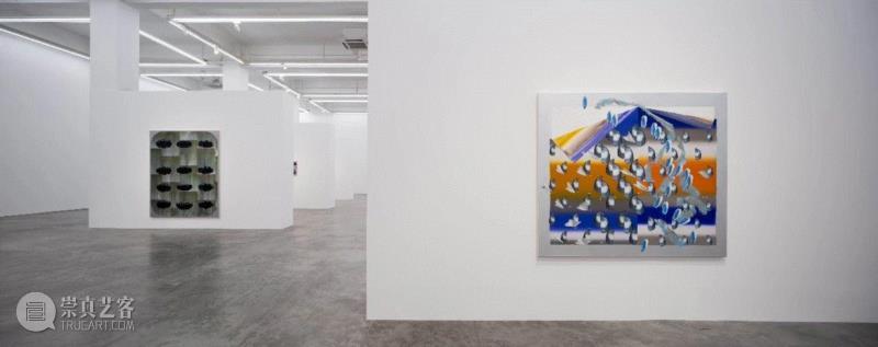 【长征空间正在展出】“张月薇：境码”,张月薇,长征空间,现场图,视频,互联网,美学,符号,绘画,科技,法则