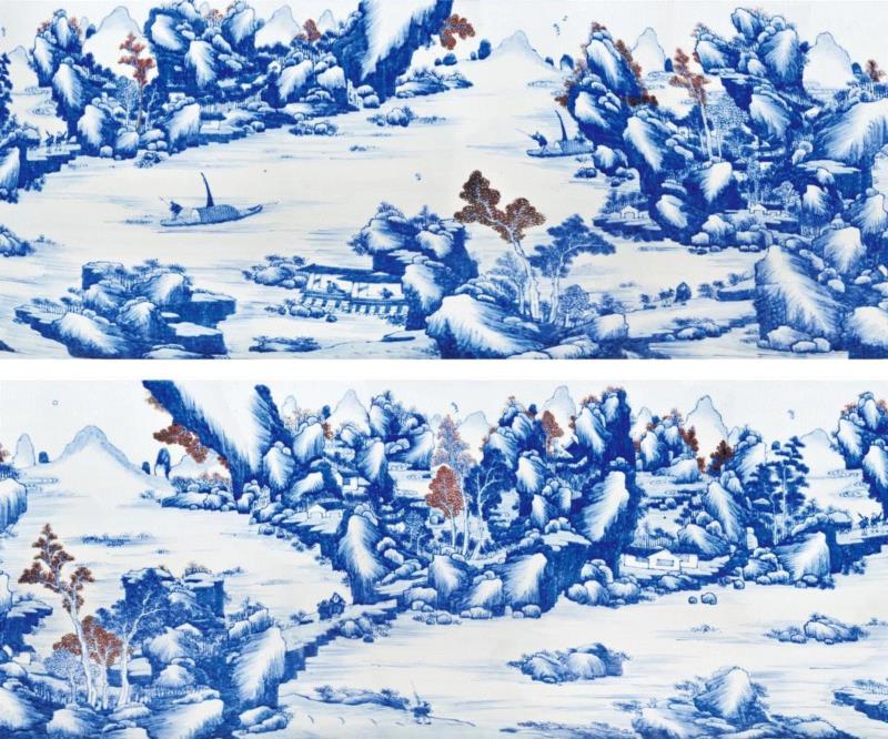 Lot&nbsp;3906,【嘉德四季52期】百瓷集韵——四季瓷器夜场（上）,瓷器,嘉德,百瓷,夜场,青花,人物,明末,清初,通体,腹部