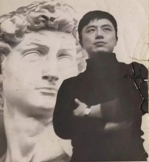 在中央美术学院附中时的艾轩,1964年,艾轩:西藏是我灵魂的寄存地,艾轩,西藏,油画,女孩,耳朵,素描,铅笔,颜色,人物,四川