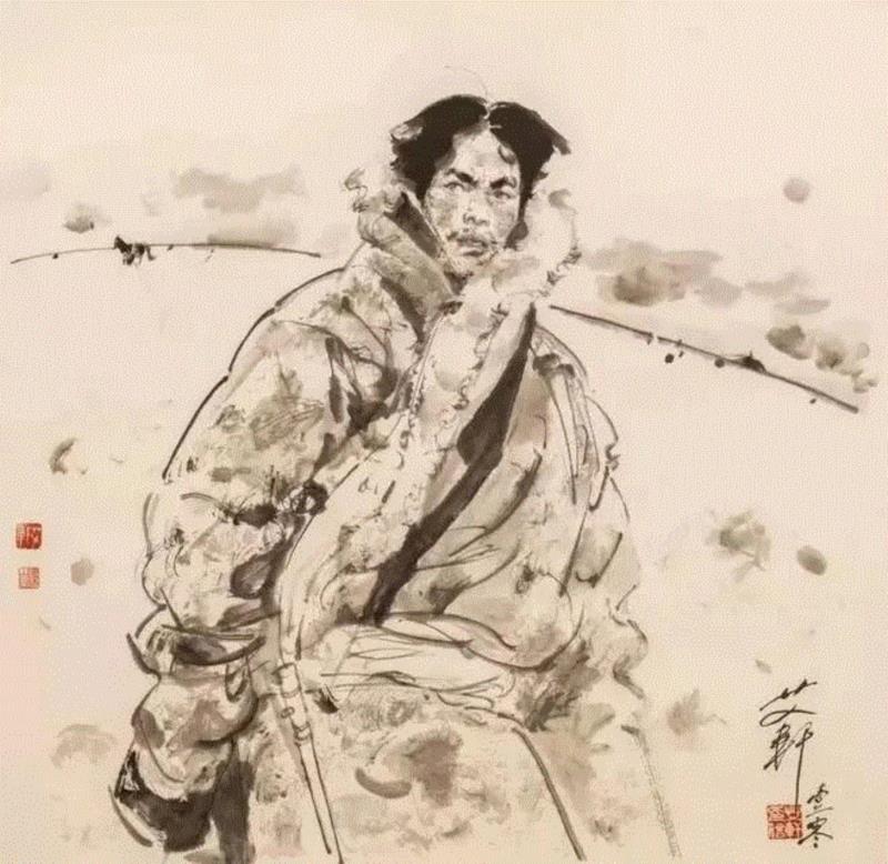 艾轩:西藏是我灵魂的寄存地,艾轩,西藏,油画,女孩,耳朵,素描,铅笔,颜色,人物,四川
