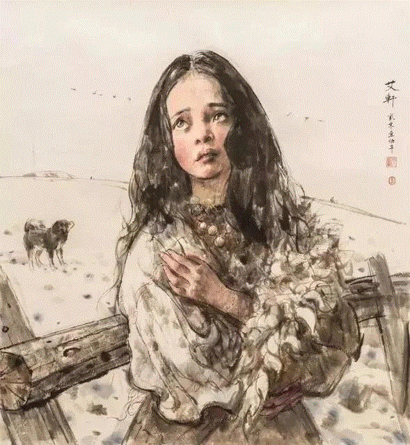 艾轩:西藏是我灵魂的寄存地,艾轩,西藏,油画,女孩,耳朵,素描,铅笔,颜色,人物,四川