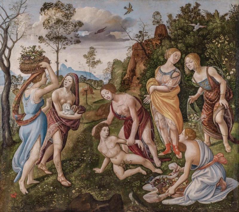 皮耶罗·迪·科西莫(Piero di Cosimo),《The Finding of Vulcan