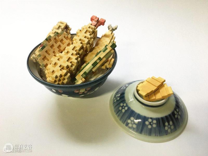 哈?像素化的黏土,也是很可爱了,玩具,黏土,陶土,低像素雕塑,雕塑,Lex