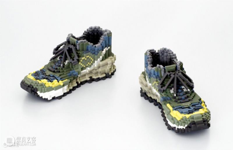 哈?像素化的黏土,也是很可爱了,玩具,黏土,陶土,低像素雕塑,雕塑,Lex