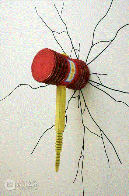 艺术家网站:https://masutoshi117.jimdo.com/,哈?像素化的黏土,也是很可爱了,玩具,黏土,陶土,低像素雕塑,雕塑,Lex