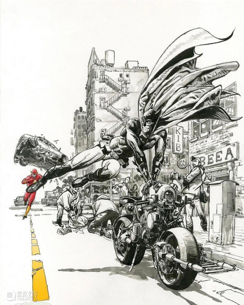 手绘丨骨灰级漫画大师，画画从不打稿,漫画,金政基,大佬,天才,韩国,毛笔,视频,脑海,草稿,作家