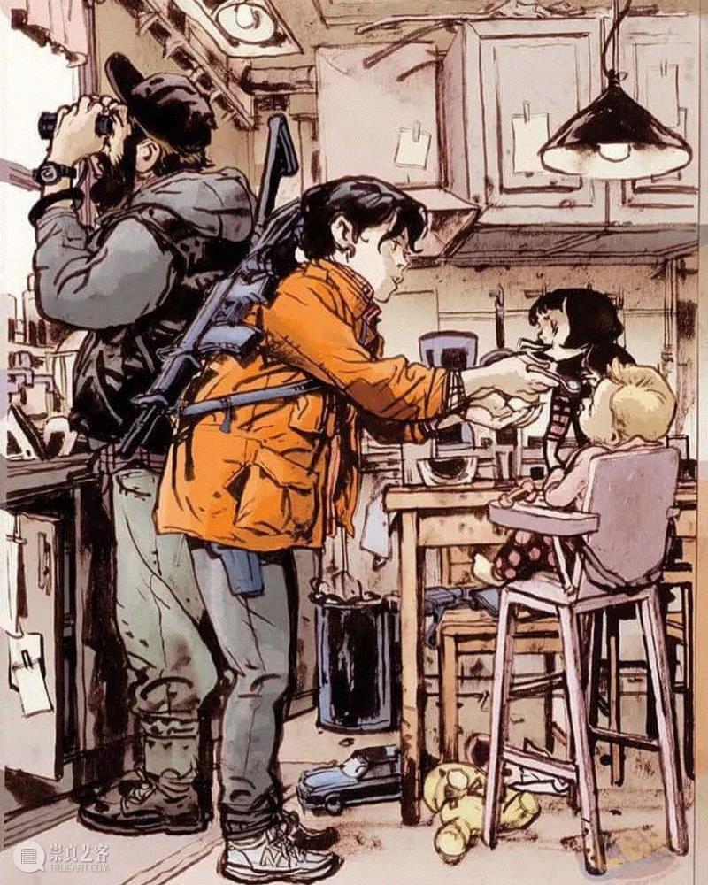手绘丨骨灰级漫画大师，画画从不打稿,漫画,金政基,大佬,天才,韩国,毛笔,视频,脑海,草稿,作家