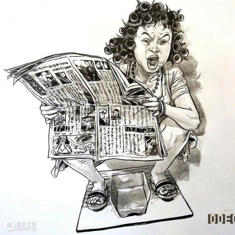 手绘丨骨灰级漫画大师，画画从不打稿,漫画,金政基,大佬,天才,韩国,毛笔,视频,脑海,草稿,作家