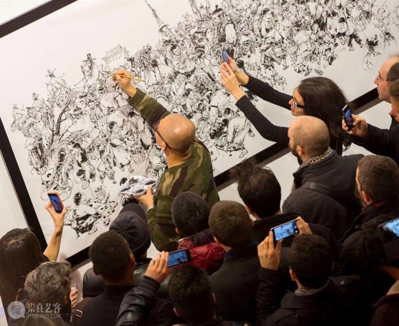 手绘丨骨灰级漫画大师，画画从不打稿,漫画,金政基,大佬,天才,韩国,毛笔,视频,脑海,草稿,作家