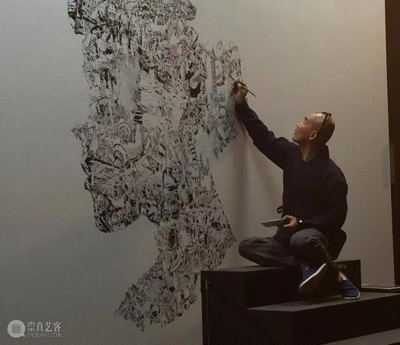 手绘丨骨灰级漫画大师，画画从不打稿,漫画,金政基,大佬,天才,韩国,毛笔,视频,脑海,草稿,作家