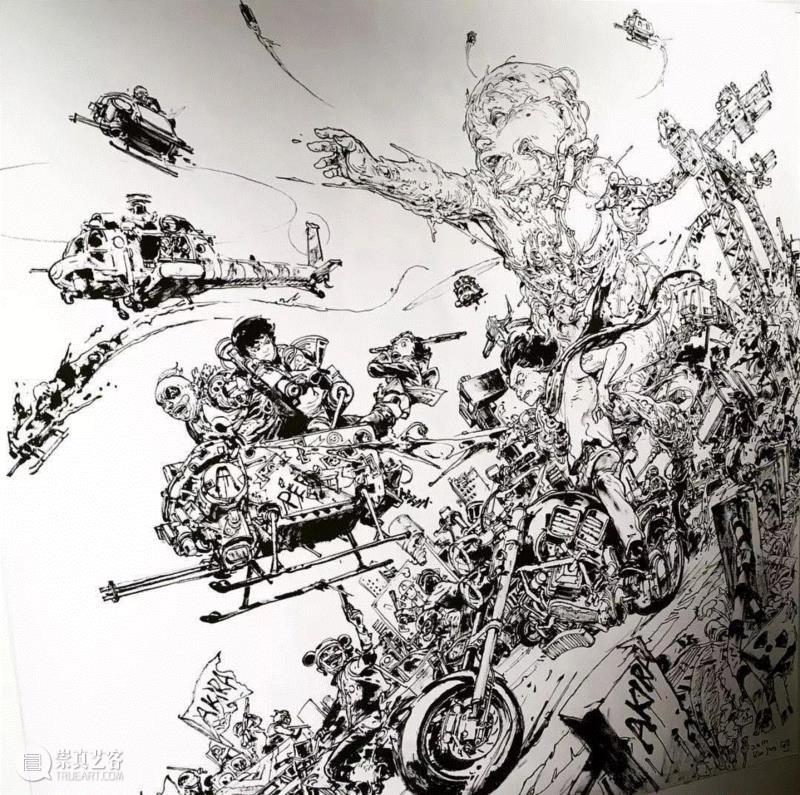 手绘丨骨灰级漫画大师，画画从不打稿,漫画,金政基,大佬,天才,韩国,毛笔,视频,脑海,草稿,作家