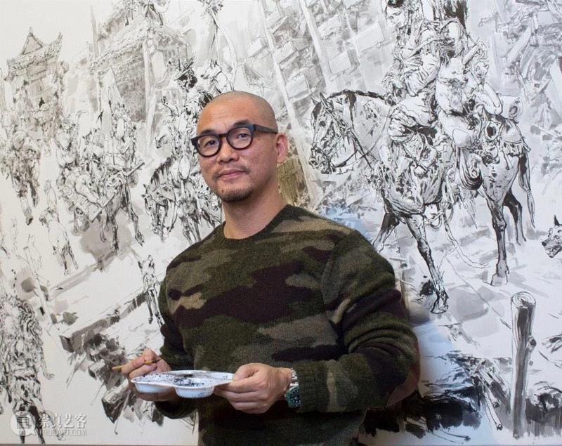 手绘丨骨灰级漫画大师，画画从不打稿,漫画,金政基,大佬,天才,韩国,毛笔,视频,脑海,草稿,作家