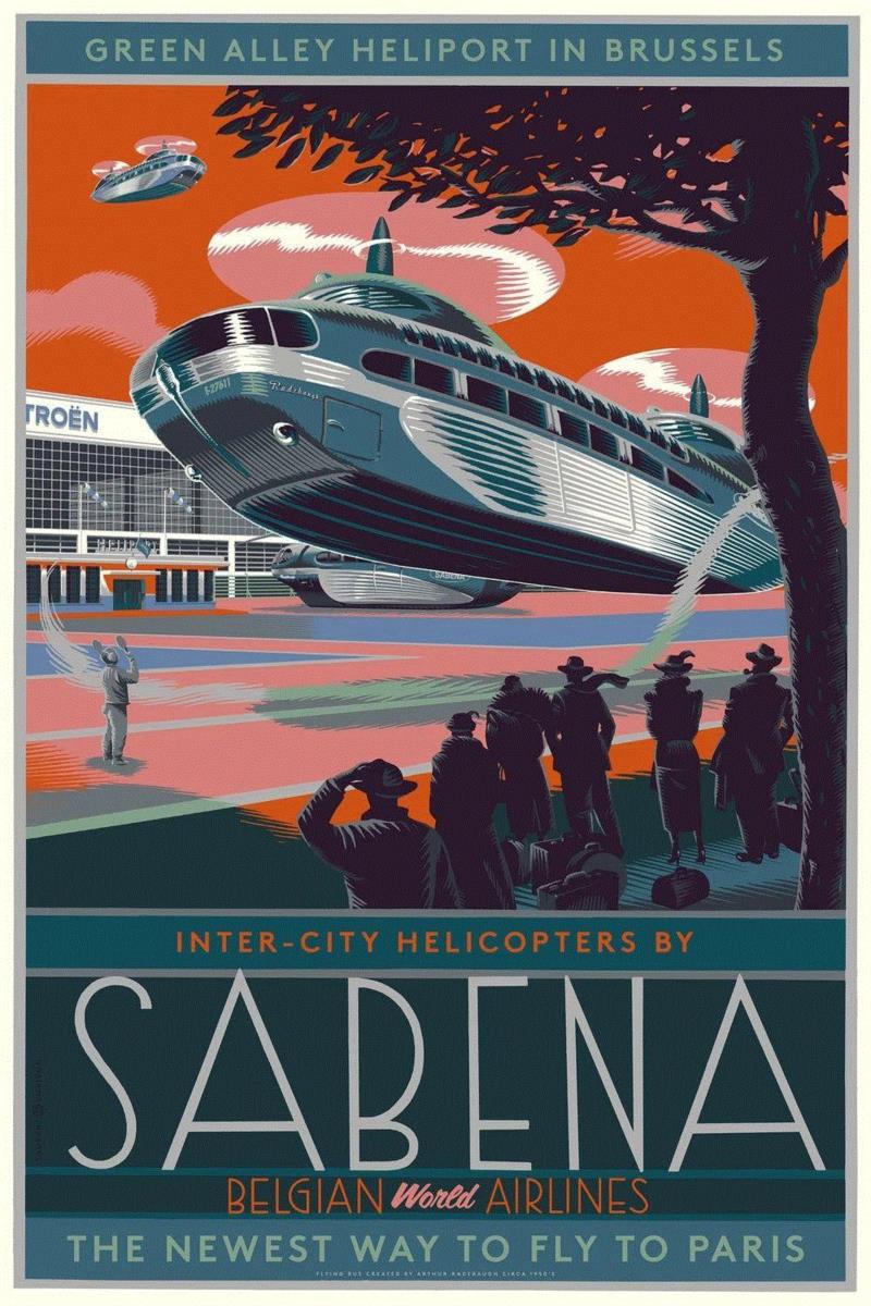 平面丨为喜欢的电影画一张海报 可能是最好的致敬,电影,比利时,Durieux,设计师,版画,其中,大部分,现代感,味道,画风