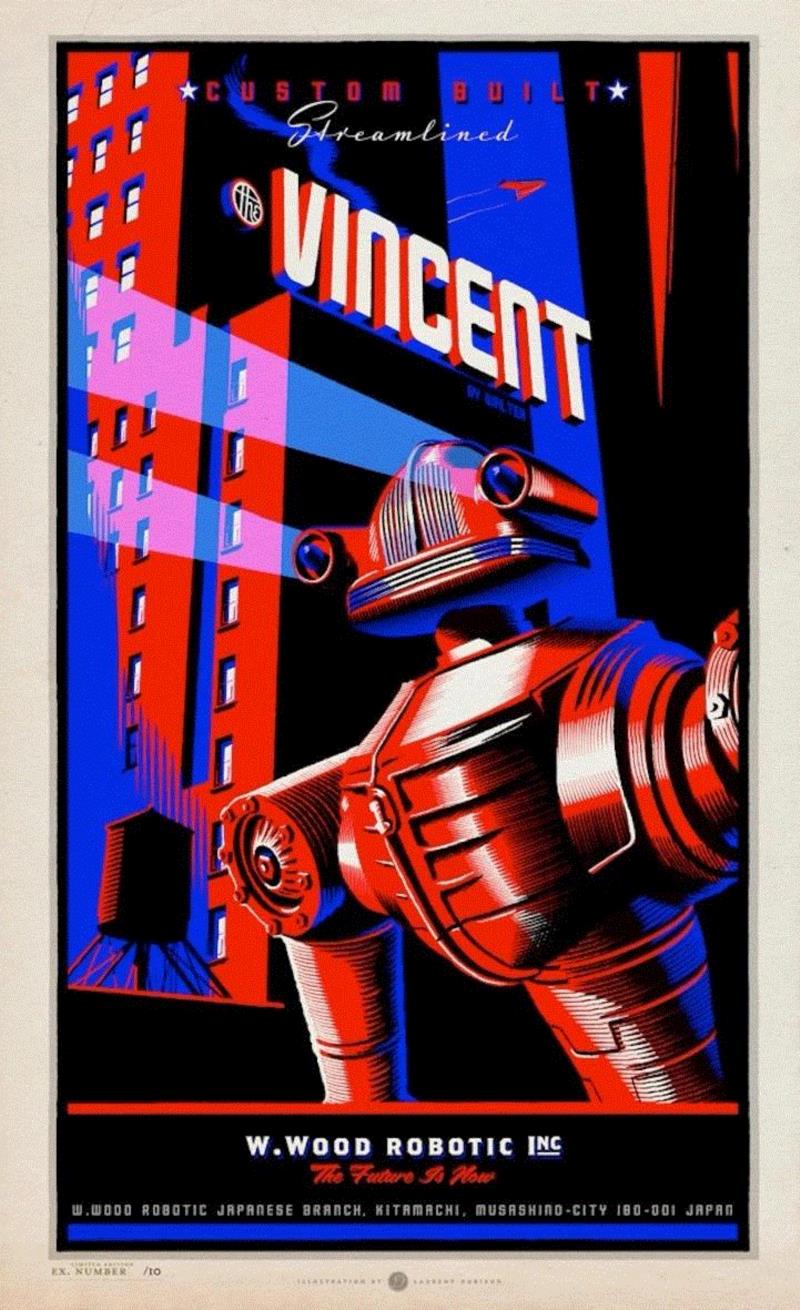 平面丨为喜欢的电影画一张海报 可能是最好的致敬,电影,比利时,Durieux,设计师,版画,其中,大部分,现代感,味道,画风