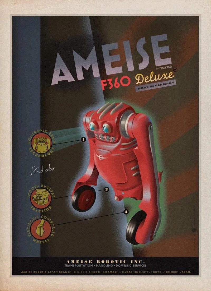 平面丨为喜欢的电影画一张海报 可能是最好的致敬,电影,比利时,Durieux,设计师,版画,其中,大部分,现代感,味道,画风