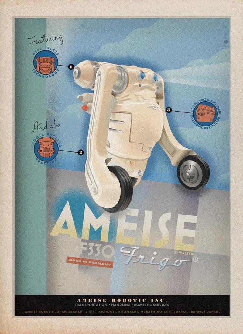 平面丨为喜欢的电影画一张海报 可能是最好的致敬,电影,比利时,Durieux,设计师,版画,其中,大部分,现代感,味道,画风