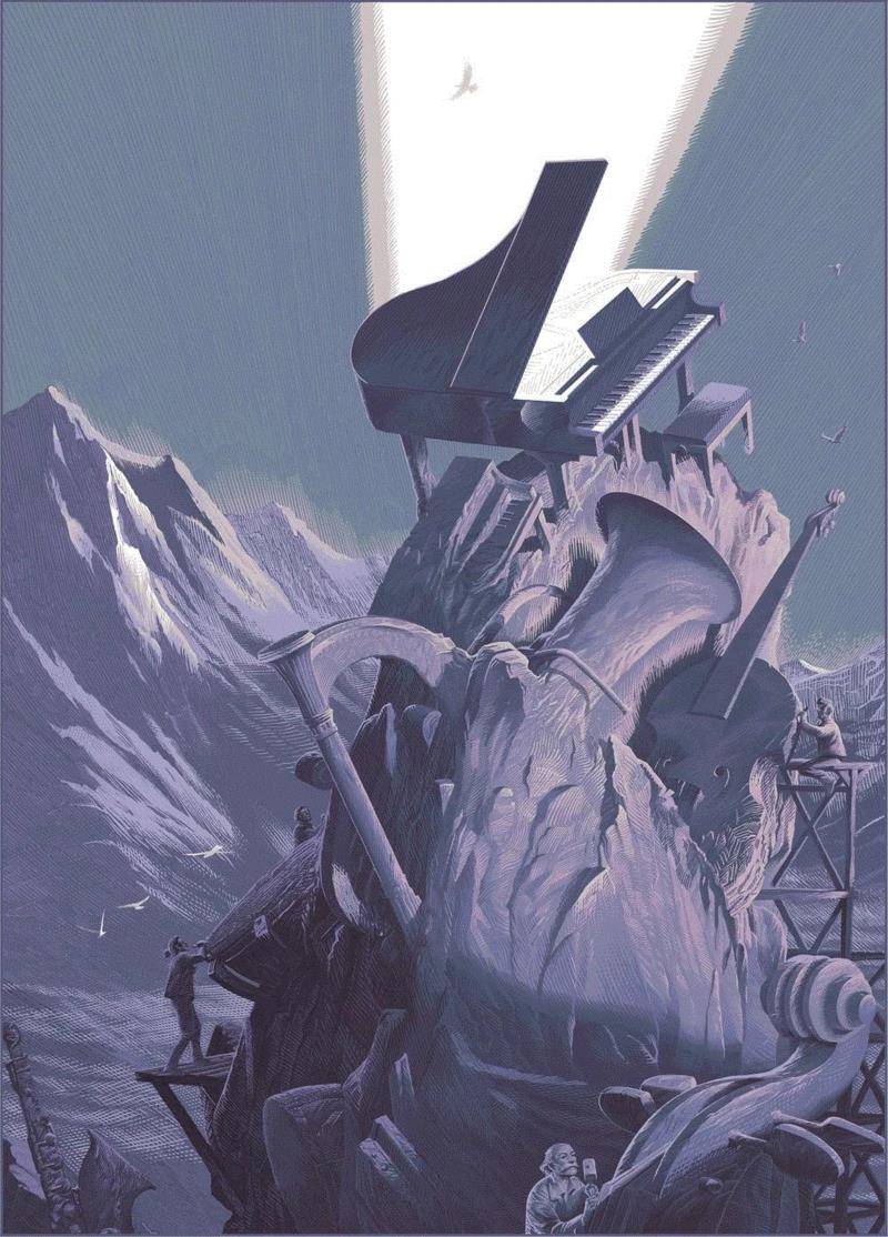 平面丨为喜欢的电影画一张海报 可能是最好的致敬,电影,比利时,Durieux,设计师,版画,其中,大部分,现代感,味道,画风